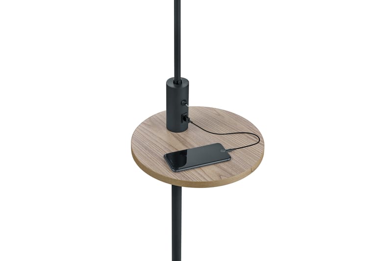 Trio Lighting Claas gulvlampe E27 matsort - Matsort - Belysning - Lamper & indendørsbelysning - Soveværelse lampe