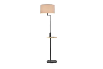 Trio Lighting Claas gulvlampe E27 matsort - Matsort - Belysning - Lamper & indendørsbelysning - Stuelampe