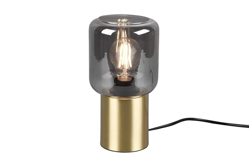 Trio Lighting Nico bordlampe E27 mat messing - Belysning - Lamper & indendørsbelysning - Soveværelse lampe