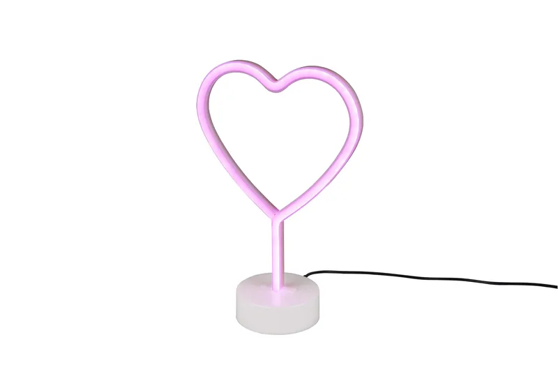 Trio Lighting Heart LED bordlampe hvid, undefined