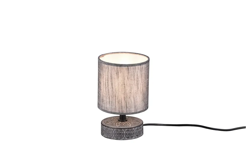 Trio Lighting Marie bordlampe E14 grå, undefined