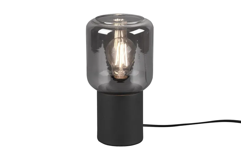 Trio Lighting Nico bordlampe E27 matsort, Matsort