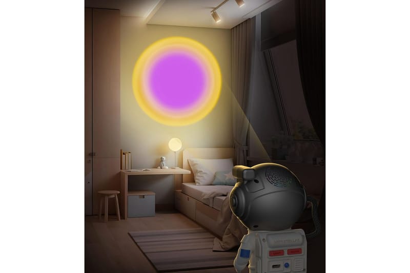 Børnelampe Mobility On Board Mini Stellar Light Space Austonaut - Hvid - Belysning - Lamper & indendørsbelysning - Børnelampe