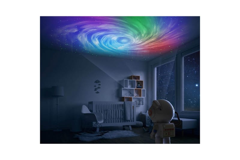 Børnelampe Mobility On Board Stellar Light Space Astronaut - Hvid - Belysning - Lamper & indendørsbelysning - Dekorativ belysning