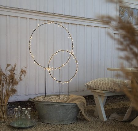 Barlumi silhuet-dekorationsbelysning 84 cm - sort - Belysning - Lamper & indendørsbelysning - Dekorativ belysning