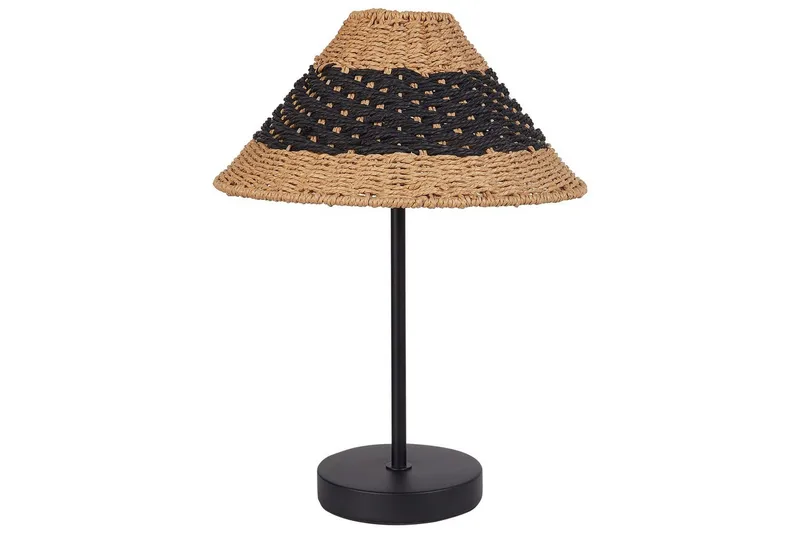 Boieba Bordlampe 40 cm E27, Sort/Natur