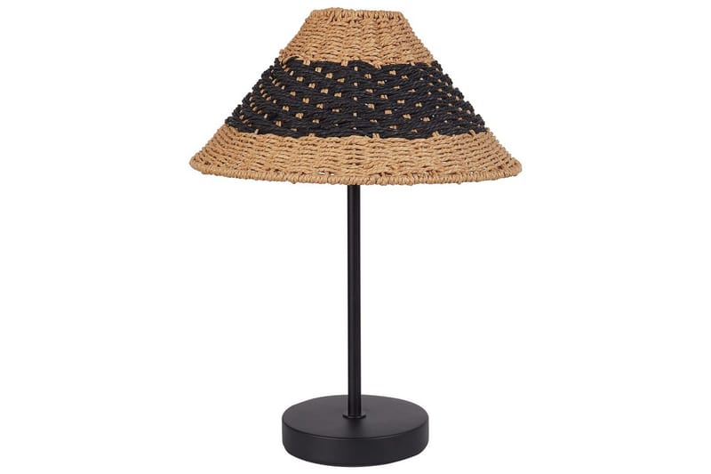 Boieba Bordlampe 40 cm E27, Sort/Natur