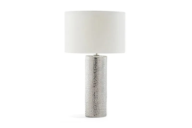 Aiken Bordlampe 30 cm, Hvid