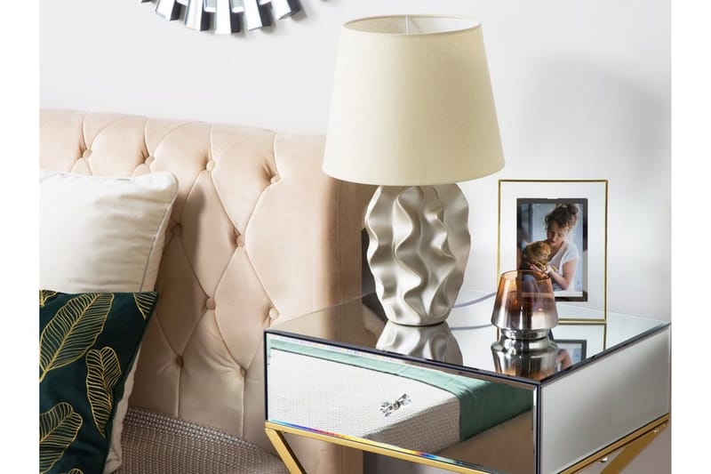 Allika bordlampe 28 cm, Guld