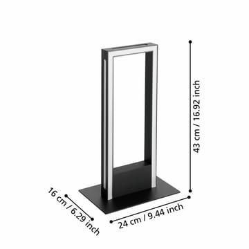 Bordlampe Savilanas - 42,5 cm - Belysning - Lamper & indendørsbelysning - Bordlampe - Skrivebordslampe