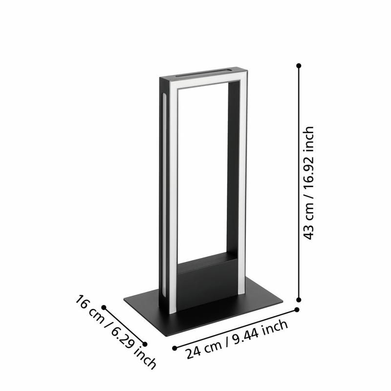 Bordlampe Savilanas - 42,5 cm - Belysning - Lamper & indendørsbelysning - Bordlampe - Skrivebordslampe
