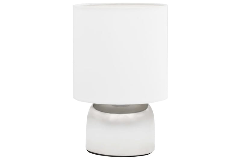 Bordlamper 2 Stk. Touch-Knap E14 Hvid - Hvid - Vindueslampe på fod - Soveværelse lampe - Stuelampe - Sengelampe bord - Vindueslampe - Bordlampe