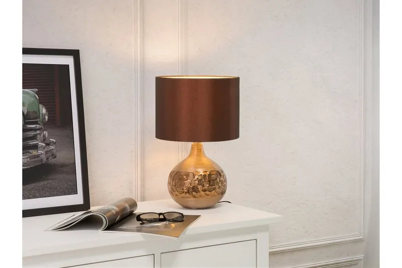 Bordslampa Brun, undefined