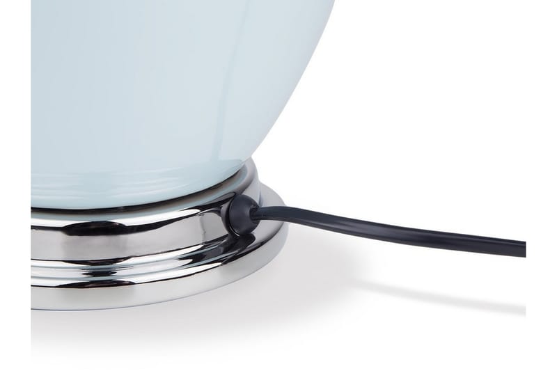 Brenta bordlampe 34 cm - Blå - Vindueslampe på fod - Soveværelse lampe - Stuelampe - Sengelampe bord - Vindueslampe - Bordlampe