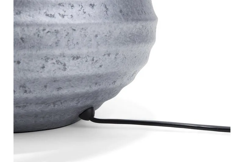 Cubansk bordlampe 32 cm - Sølv - Belysning - Lamper & indendørsbelysning - Bordlampe