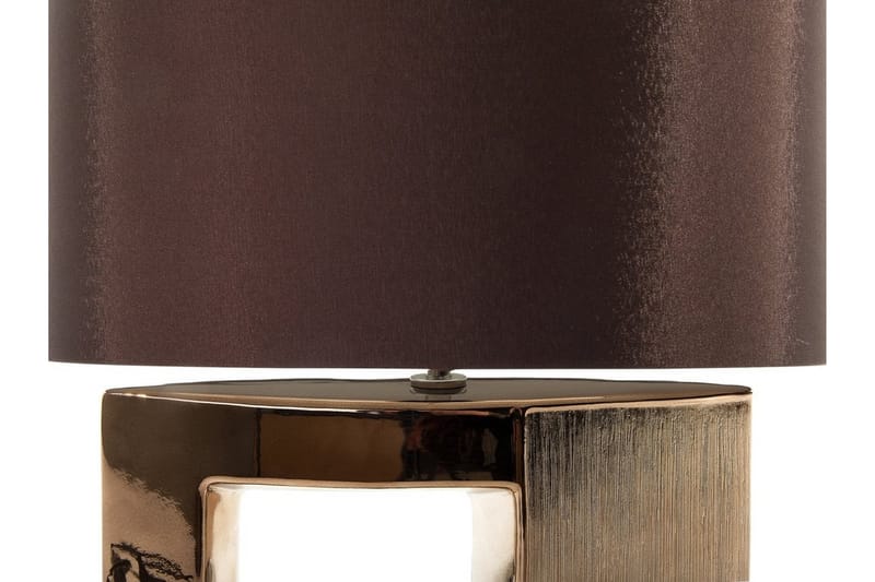 Derefter bordlampe 38 cm - Brun - Belysning - Lamper & indendørsbelysning - Bordlampe