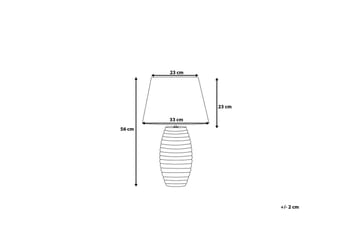 Ebro Bordlampe 33 cm - Guld - Belysning - Lamper & indendørsbelysning - Bordlampe