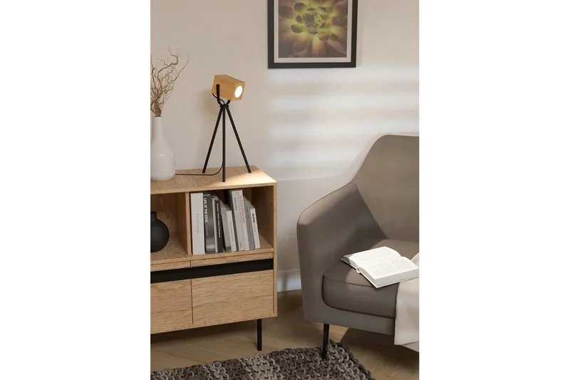 Bordlampe Eglo Ayles - Brun/Sort - Belysning - Lamper & indendørsbelysning - Stuelampe