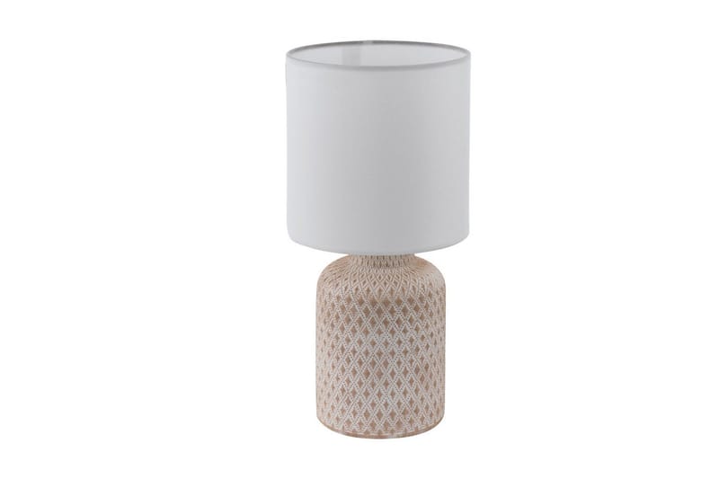 Eglo Bellariva Bordlampe 32 cm - Creme|Hvid - Vindueslampe på fod - Soveværelse lampe - Stuelampe - Sengelampe bord - Vindueslampe - Bordlampe