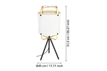 Bordlampe Eglo Surfleet - Sort - Belysning - Lamper & indendørsbelysning - Bordlampe