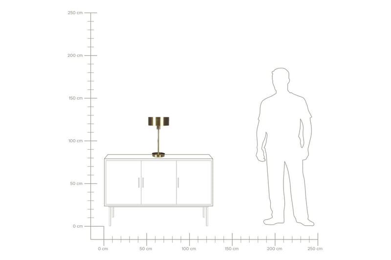 Elbpo Skrivebordslampe E27 - Guld - Belysning - Lamper & indendørsbelysning - Bordlampe - Skrivebordslampe