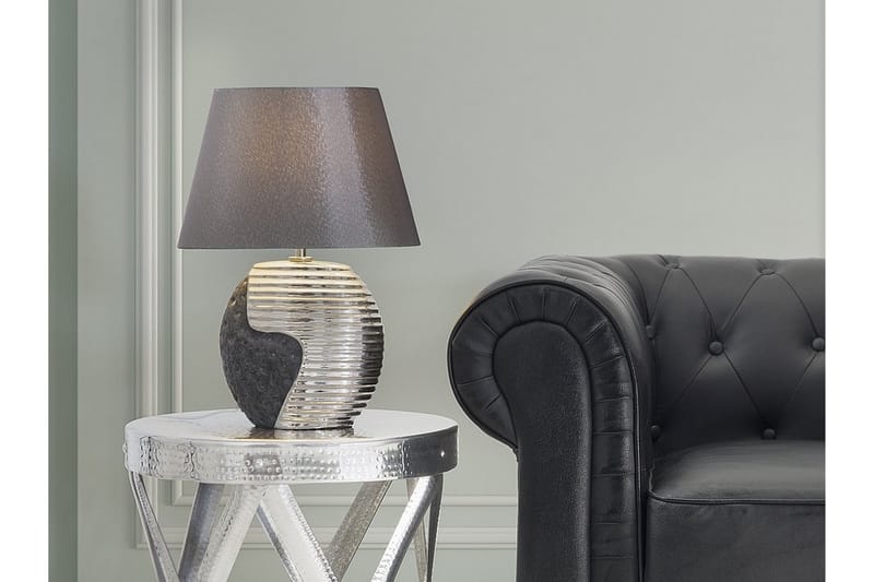 Esla Bordlampe 30 cm - Sort - Vindueslampe på fod - Soveværelse lampe - Stuelampe - Sengelampe bord - Vindueslampe - Bordlampe