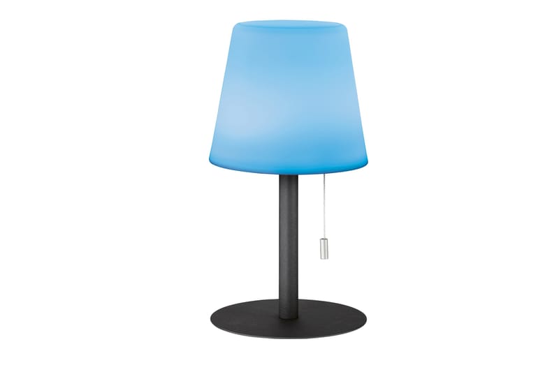 Gardea Bordlampe - Sand/Antracit - Vindueslampe på fod - Soveværelse lampe - Stuelampe - Sengelampe bord - Vindueslampe - Bordlampe