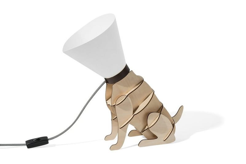 Isna Bordlampe 24 cm, Hvid