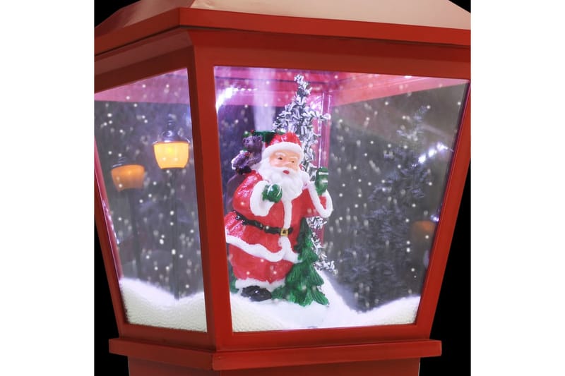 julepiedestallampe med julemand 64 cm LED - Vindueslampe på fod - Soveværelse lampe - Stuelampe - Sengelampe bord - Vindueslampe - Bordlampe