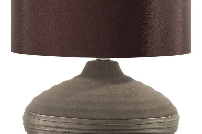 Lima Bordlampe 34 cm - Brun - Vindueslampe på fod - Soveværelse lampe - Stuelampe - Sengelampe bord - Vindueslampe - Bordlampe