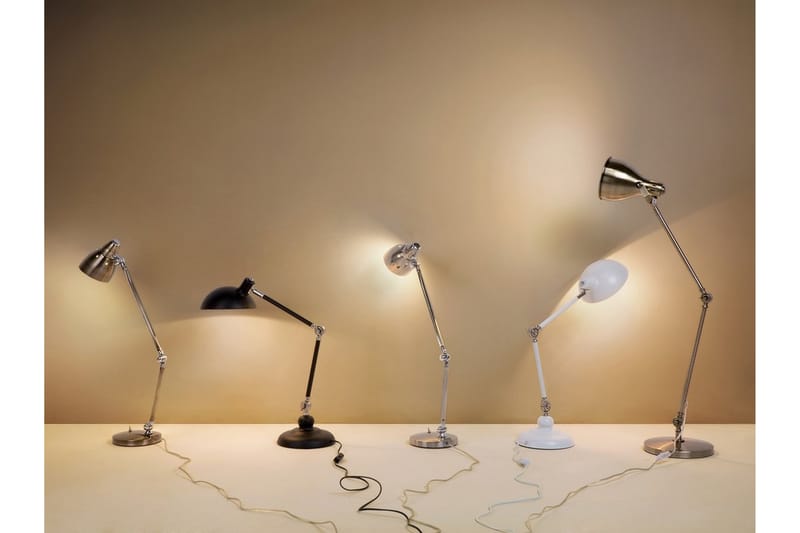 Meramec bordlampe 20 cm - Hvid - Soveværelse lampe - Bordlampe