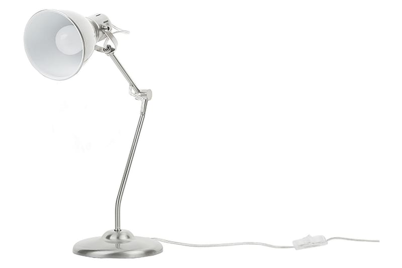 Monsan bordlampe 15 cm - Sølv - Vindueslampe på fod - Soveværelse lampe - Stuelampe - Sengelampe bord - Vindueslampe - Bordlampe