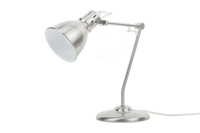 Monsan bordlampe 15 cm - Sølv - Vindueslampe på fod - Soveværelse lampe - Stuelampe - Sengelampe bord - Vindueslampe - Bordlampe