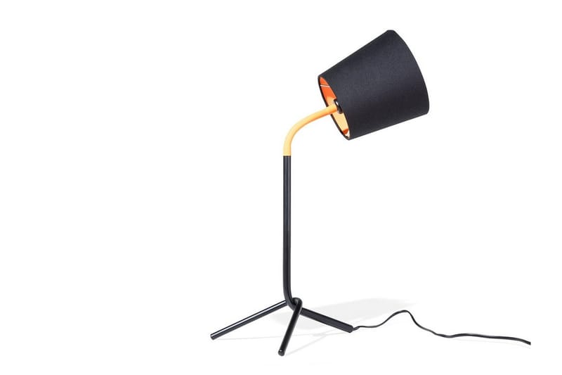 Mooki bordlampe 28 cm - Sort - Vindueslampe på fod - Soveværelse lampe - Stuelampe - Sengelampe bord - Vindueslampe - Bordlampe