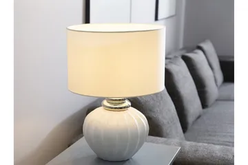 Neris bordlampe 33 cm - Sølv - Belysning - Lamper & indendørsbelysning - Bordlampe