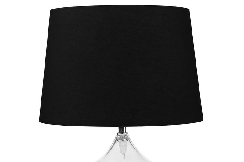 Osum bordlampe 25 cm - Gennemsigtig - Vindueslampe på fod - Soveværelse lampe - Stuelampe - Sengelampe bord - Vindueslampe - Bordlampe