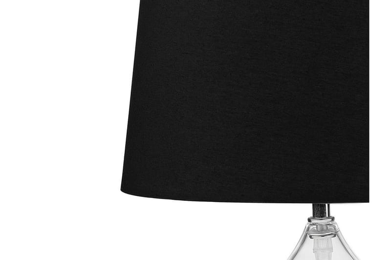 Osum bordlampe 25 cm - Gennemsigtig - Vindueslampe på fod - Soveværelse lampe - Stuelampe - Sengelampe bord - Vindueslampe - Bordlampe