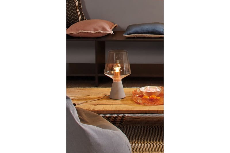 Paulmann Bordlampe 35 cm - Vindueslampe på fod - Soveværelse lampe - Stuelampe - Sengelampe bord - Vindueslampe - Bordlampe