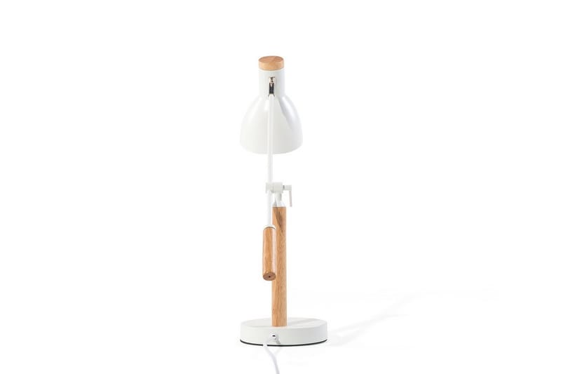 Peckos bordlampe 15 cm - Hvid - Vindueslampe på fod - Soveværelse lampe - Stuelampe - Sengelampe bord - Vindueslampe - Bordlampe