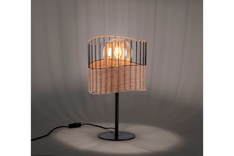 REED Bordlampe, sort - Vindueslampe på fod - Soveværelse lampe - Stuelampe - Sengelampe bord - Vindueslampe - Bordlampe