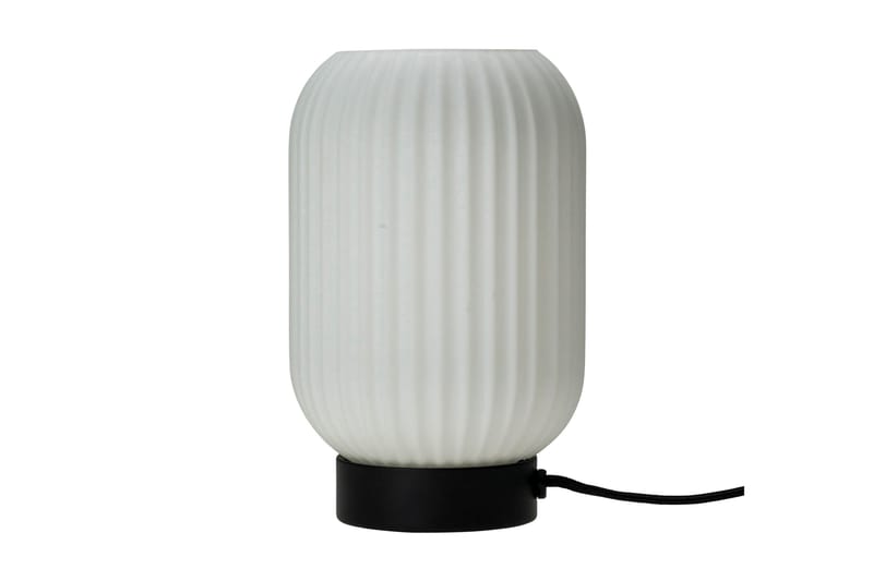Riflet bordlampe - Dyberg Larsen - Vindueslampe på fod - Soveværelse lampe - Stuelampe - Sengelampe bord - Vindueslampe - Bordlampe