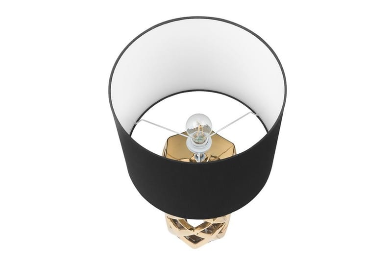 Sælg bordlampe 35 cm - Sort - Lightbox - Fjerlampe - Rispapirlampe - Soveværelse lampe - Netlampe - Buelampe - Tiffanylampe - PH Lampe - Bordlampe - Globe lampe