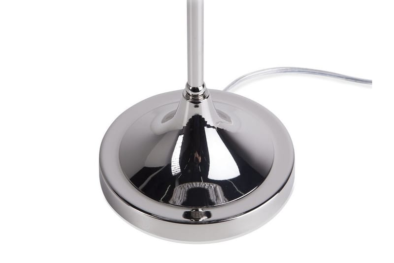Sajo L Bordlampe 26 cm - Sølv - Vindueslampe på fod - Soveværelse lampe - Stuelampe - Sengelampe bord - Vindueslampe - Bordlampe