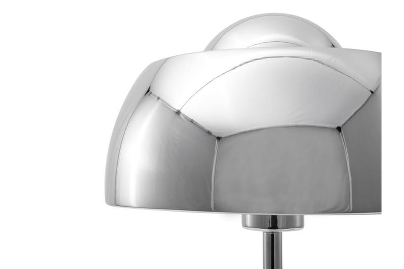 Senette bordlampe 24 cm - Sølv - Vindueslampe på fod - Soveværelse lampe - Stuelampe - Sengelampe bord - Vindueslampe - Bordlampe