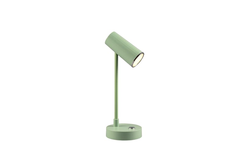 Trio Lighting Lenny LED Bordlampe Grøn Genopladelig - Belysning - Lamper & indendørsbelysning - Bordlampe - Skrivebordslampe