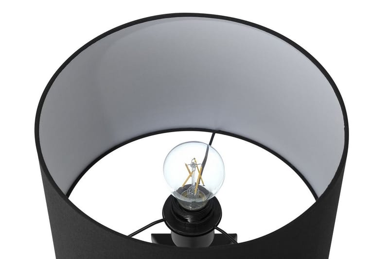 Stiletto bordlampe 28 cm - Sort - Vindueslampe på fod - Soveværelse lampe - Stuelampe - Sengelampe bord - Vindueslampe - Bordlampe