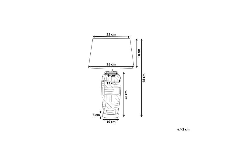 Traisen Bordlampe - Beige - Belysning - Lamper & indendørsbelysning - Bordlampe