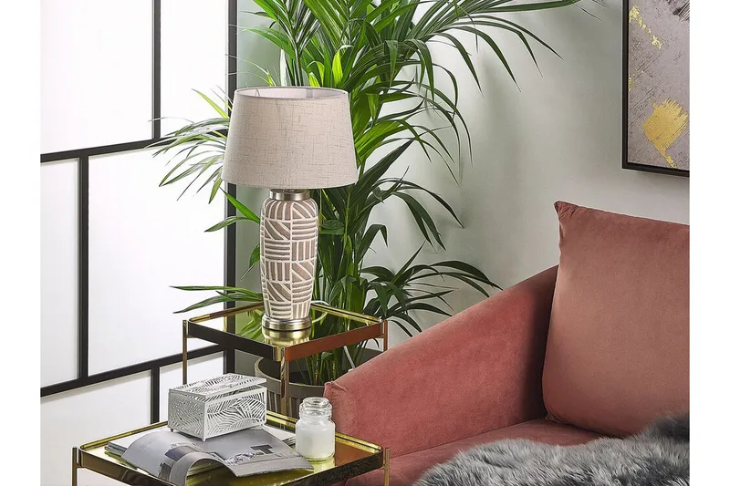 Traisen Bordlampe - Beige - Belysning - Lamper & indendørsbelysning - Bordlampe