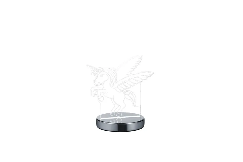 Trio Karo bordlampe LED, Krom