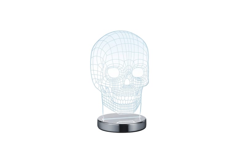 Trio skull bordlampe LED - Krom - Belysning - Lamper & indendørsbelysning - Bordlampe